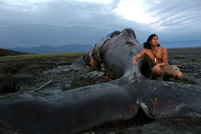 Figure 3. The winning photo, &quot;Whale&quot; in the Arctic Polarities 2021 competition in the staff category by Thomas Chung. 