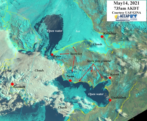 Friday, 14 May 2021 satellite image from Rick Thoman, ACCAP.